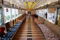 Japanese local train Tama-dennsha in Wakayama city